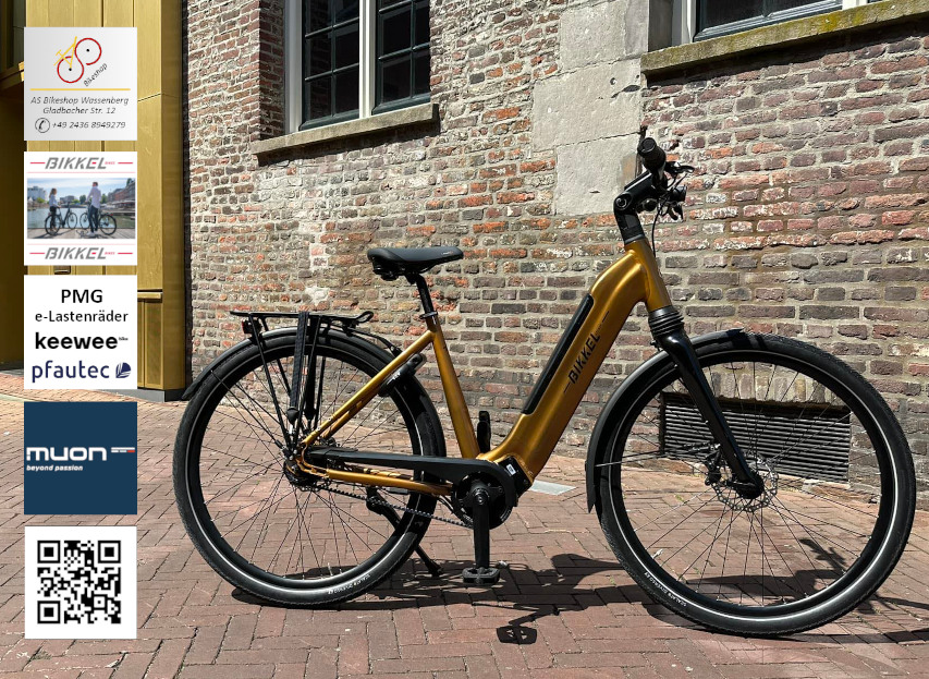 leistungsstarke e-Bikes / Pedelecs & Zubehör zu fairen Preisen - Bikkel Stenza Ltd. 95Nm Akku 630Wh