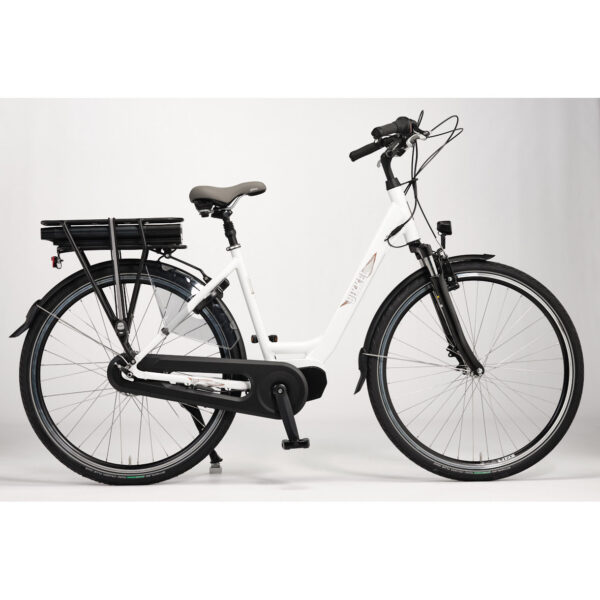 leistungsstarke e-Bikes / Pedelecs & Zubehör zu fairen Preisen - 85Nm Mittelmotor 630Wh Akku Vollausstattung e-Hollandrad Bikkel Bikes Vida 2022