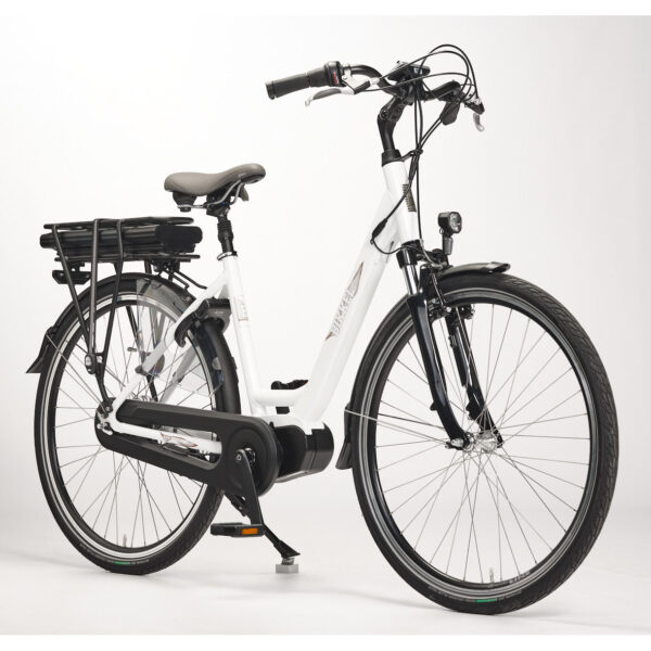 leistungsstarke e-Bikes / Pedelecs & Zubehör zu fairen Preisen - 85Nm Mittelmotor 630Wh Akku Vollausstattung e-Hollandrad Bikkel e-Bikes Vida plus