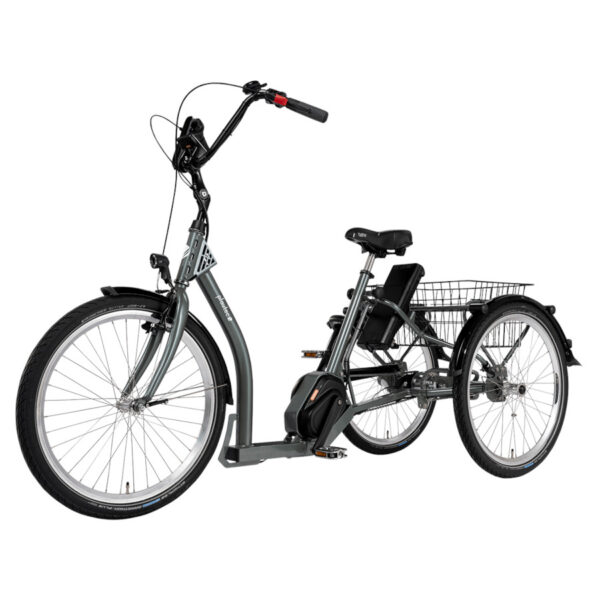 leistungsstarke e-Bikes / Pedelecs & Zubehör zu fairen Preisen - Bafang Max-Drive Mittelmotor Bafang Display 324Wh-Akku Länge/ Breite: 1900/750 mm Einstiegshöhe: 150 mm Passt durch jede Normtür Pfautec torino