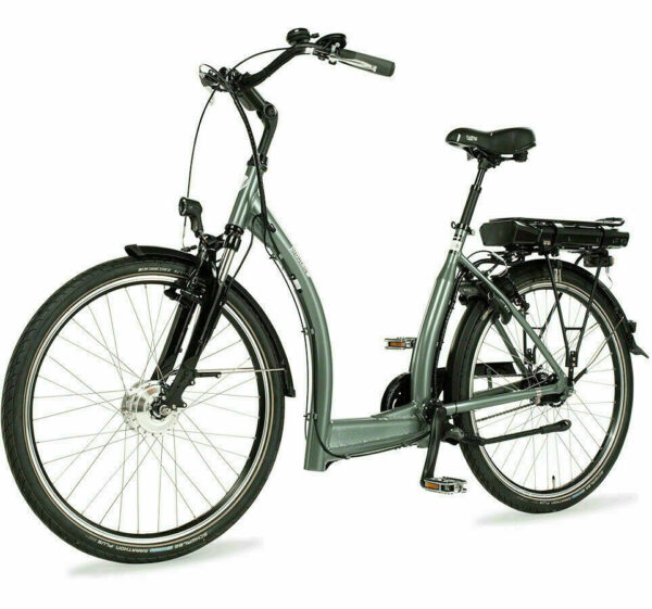 leistungsstarke e-Bikes / Pedelecs & Zubehör zu fairen Preisen -   bewährter Ansmann Vorderadmotor 46'er Alurahmen 7-Gangnabe mit Rücktrittbremse Pannensichere, reflektierende Bereifung Pfautec S3