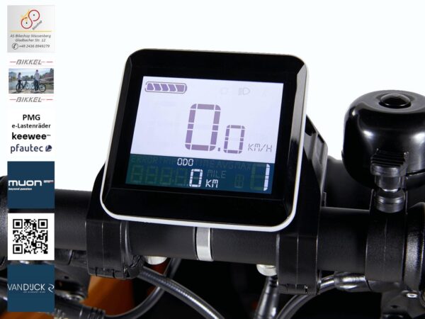 Buckle e-Lasternad by PMG - großes und leicht zu deienendes Display