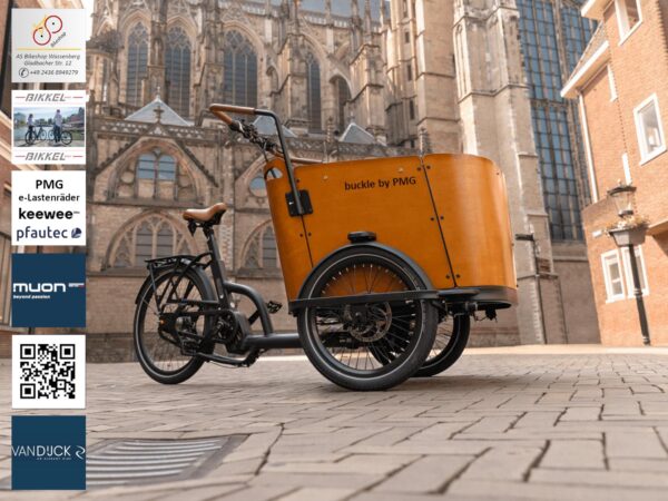 Buckle e-Lasternad by PMG - entdecken Sie Welt mit einem e-Lastenrad von PMG