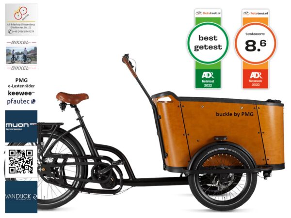 Buckle by PMG e-Lastenrad 110Nm 615 WH Akku