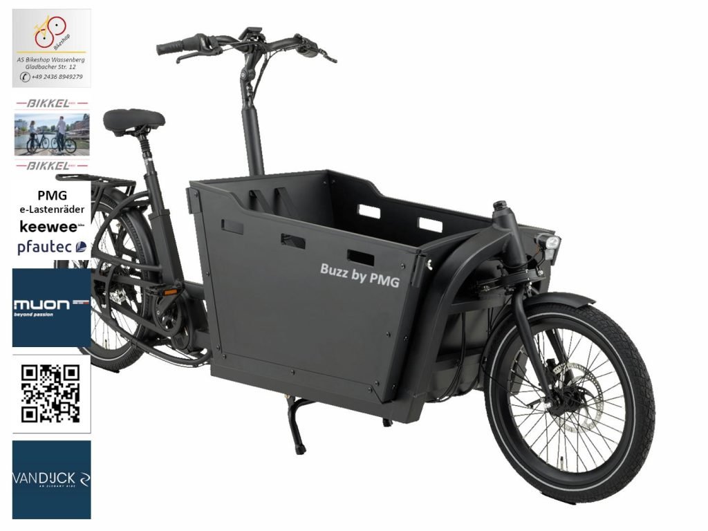 e-Lastenrad Buzz by PMG - Seitenansicht rechts