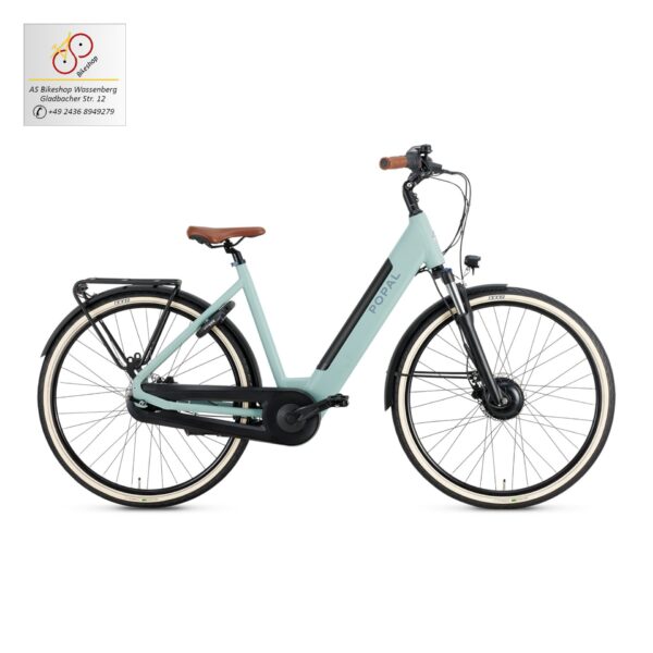 Popal Novel FM mineral green Seitenansicht