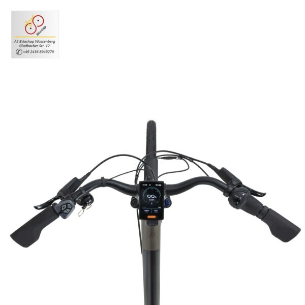 Ansicht auf den Lenker des Topaz von BSP