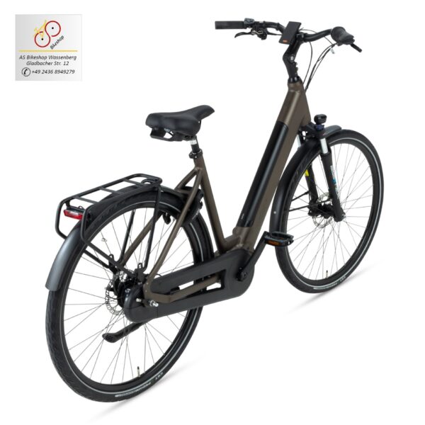 Seitenansicht des Topaz von BSP im Farbfinish dark oak