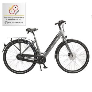 Bikkel Cidade FM 500Wh IntubeAkku 3V basalt-grau