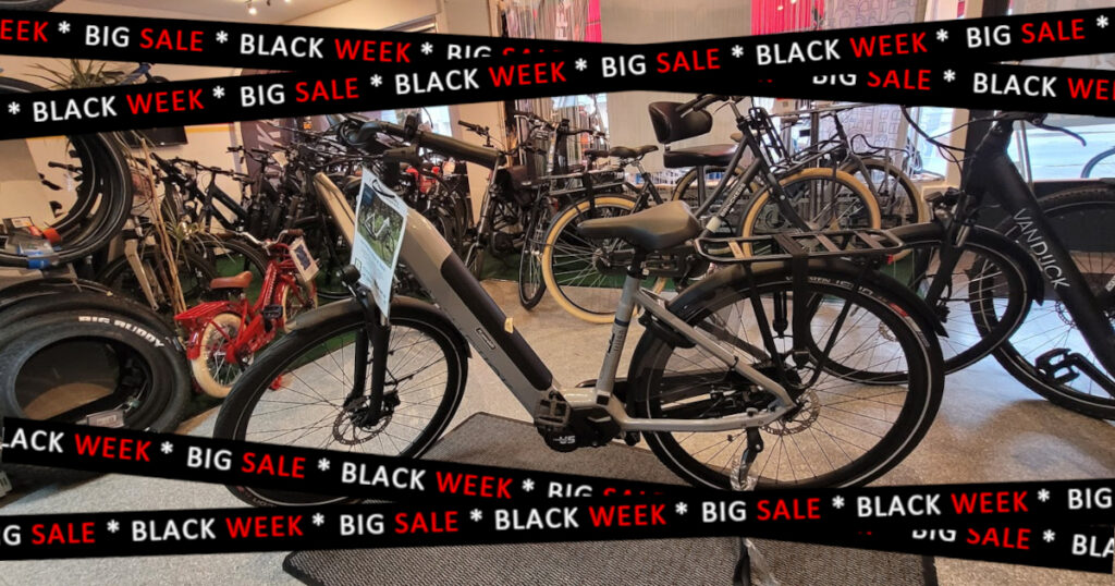 E-Bike van Dijck Triton Hypershift zum Toppreis während Black Week 2025