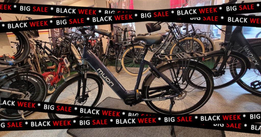 E-Bike Muon Strive zum Ationsspreis während Black Week 2025