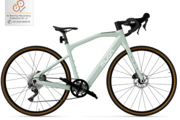 Muon Fermion Ultra Gravel e-Bike mint green