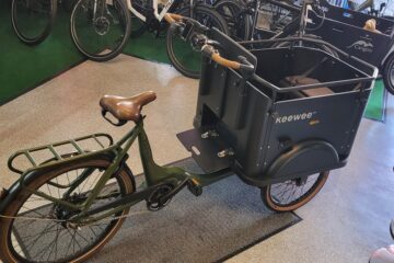 gebrauchtes e-Lastenrad Keewee 2023 Seitenansicht rechts