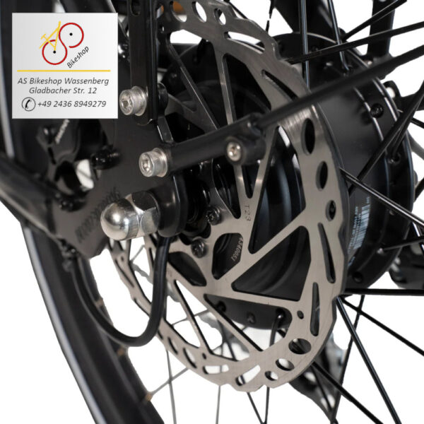 leistungsstarke e-Bikes / Pedelecs & Zubehör zu fairen Preisen - 120 Nm Mittelmotor 643 Wh Akku Hundeklappe Blinker Regenverdeck hydraulische Scheibenbremsen Caboo Cargo Family S