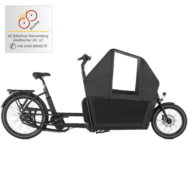 leistungsstarke e-Bikes / Pedelecs & Zubehör zu fairen Preisen - 120Nm Tretunterstützung 643Wh Akku 7-gang-Nexus-Nabenschaltung zul. Gesamtgewicht 200 kg Caboo Cargo Basalt
