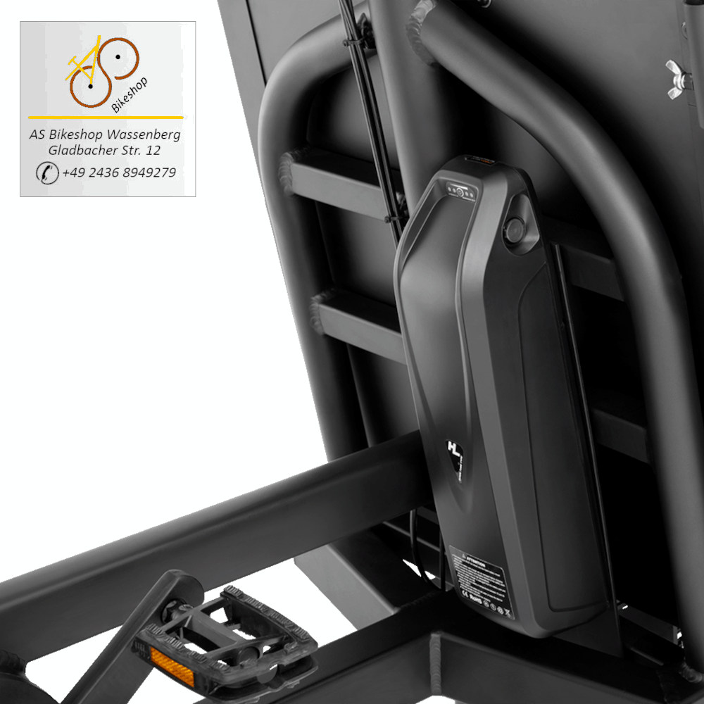 leistungsstarke e-Bikes / Pedelecs & Zubehör zu fairen Preisen - Carboo Cargo Basalt e-Lastenrad steht für Sie in unserem Fahrradladen zur Probefahrt bereit. Besuchen Sie unser Fahrradgeschäft in 41849 Wassenberg - Gladbacher Str. 12 bitte beachten Sie unsere Öffnungszeiten oder vereinbaren Sie direkt einen Termin Caboo Cargo Aitour Basalt Akku