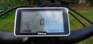 Display mit vielen Informationen Bikkel iBee Tuba E-Bike/Pedelec