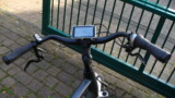 Blick auf den Lenker aus Fahrersicht Bikkel iBee Forca H57