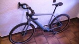 Seitensicht Seitenansicht e-Rennrad