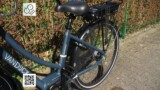 Hinterrad mit Spritzschutz und Gelsattel Aphrodite mid disk e-Transportrad