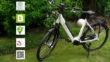 Seitenansicht vorne links Bikkel BikesTuba pearl-white