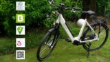 Seitenansicht vorne links Bikkel BikesTuba pearl-white